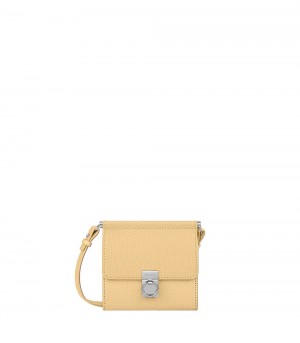 Polène Numéro Sept Crossbody 財布 黄色 | JAPAN R1K5F